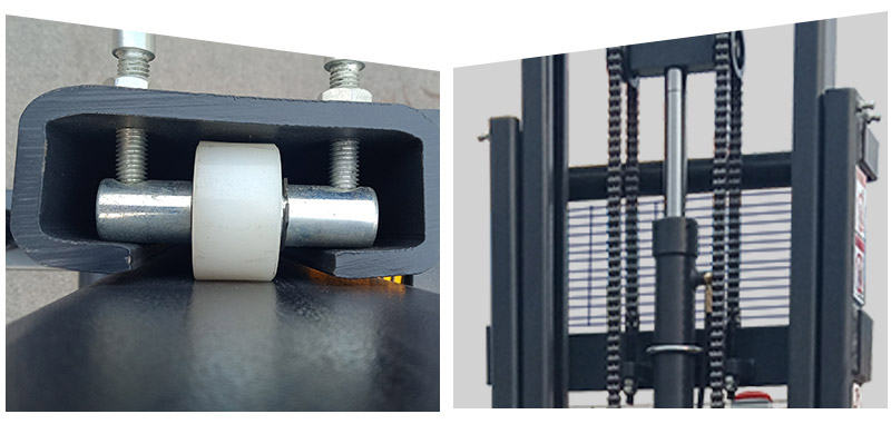 站架式電動(dòng)堆高車(chē)