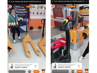 新牛頓叉車(chē)工廠直播圓滿結(jié)束