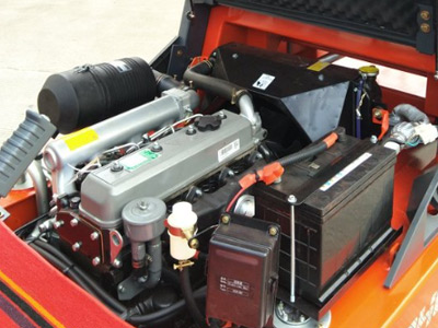 內(nèi)燃叉車內(nèi)部結(jié)構(gòu)